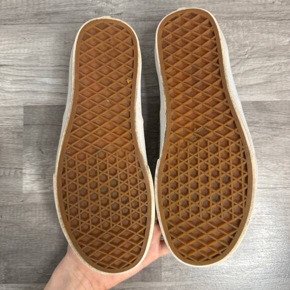 Vans Off The Wall Gray Classic Sneakers Low Top Women’s 6 1/2 - Picture 8 of 8